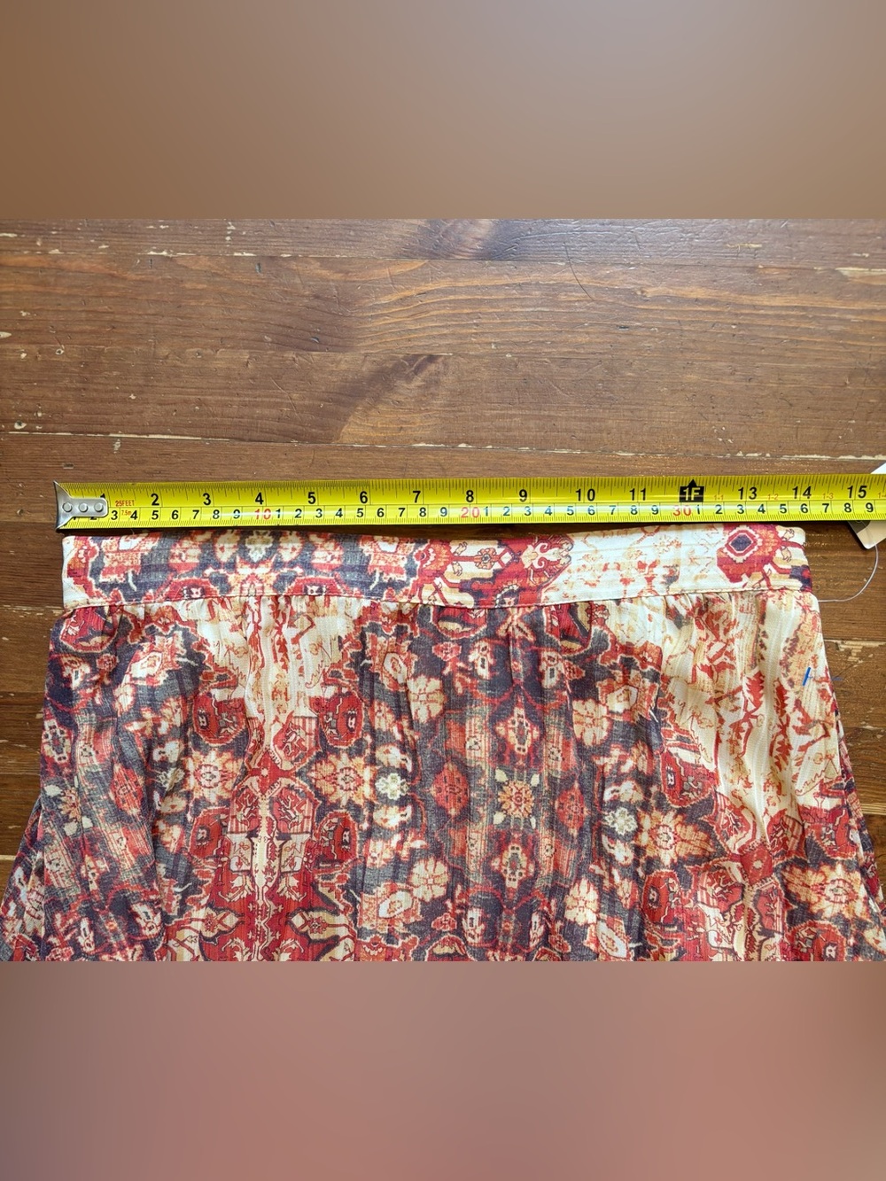 Anthropologie Akemi and Kin pleated Laurel Canyon midi skirt. Small. NWT - Picture 7 of 12